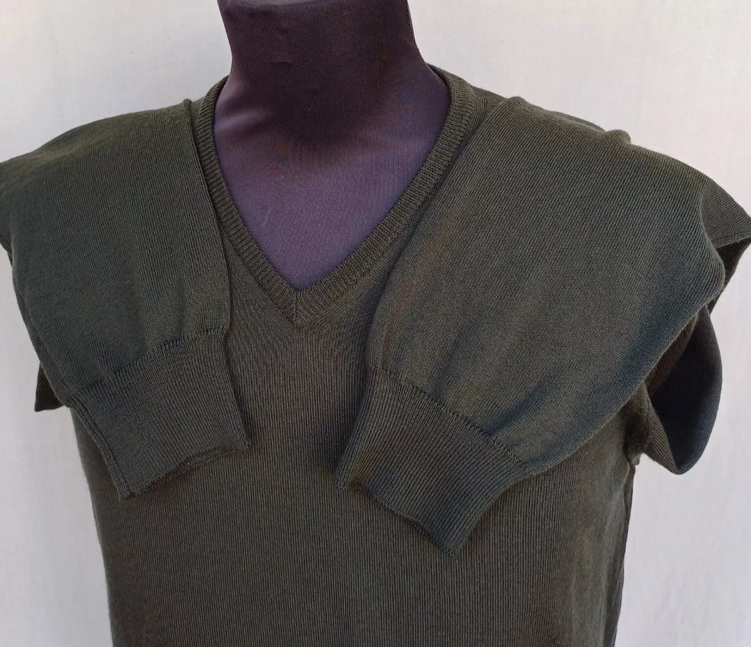 Armani Collezioni Virgin Wool Pullover Sweater Size 52