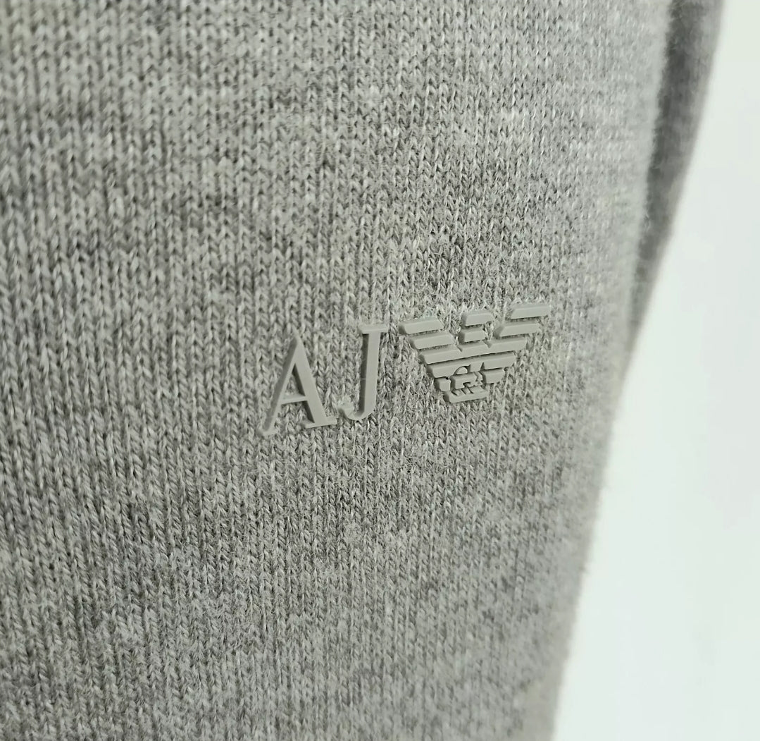 Armani Jeans Slim Fit Cotton/Wool Pullover Sweater Mens XL