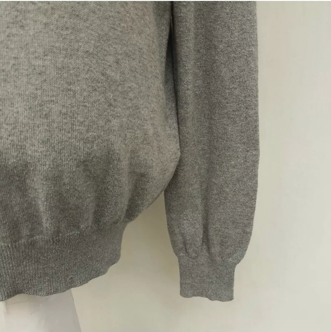 Armani Jeans Slim Fit Cotton/Wool Pullover Sweater Mens XL