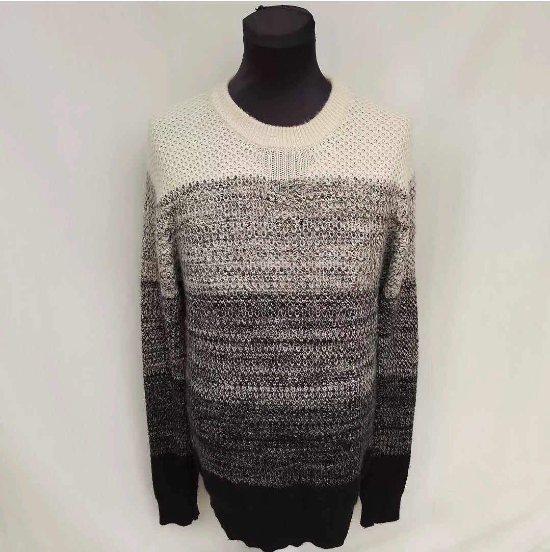 Samsoe Alpaca/Viscose Crew Neck Pullover Sweater Mens L