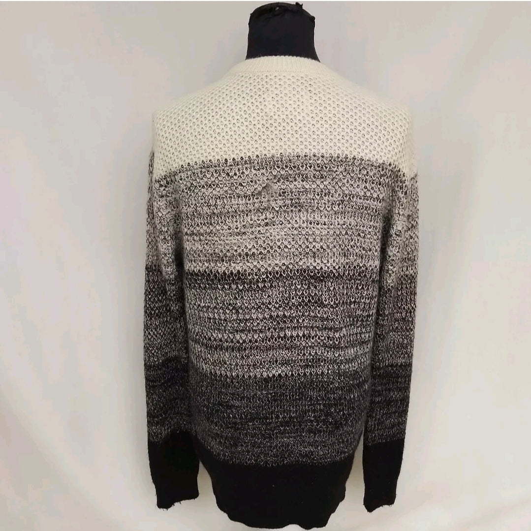 Samsoe Alpaca/Viscose Crew Neck Pullover Sweater Mens L