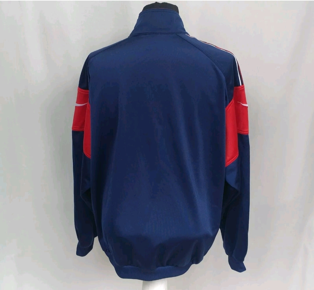 Vintage USA Nike Track Top Jacket Swoosh Logo Mens L