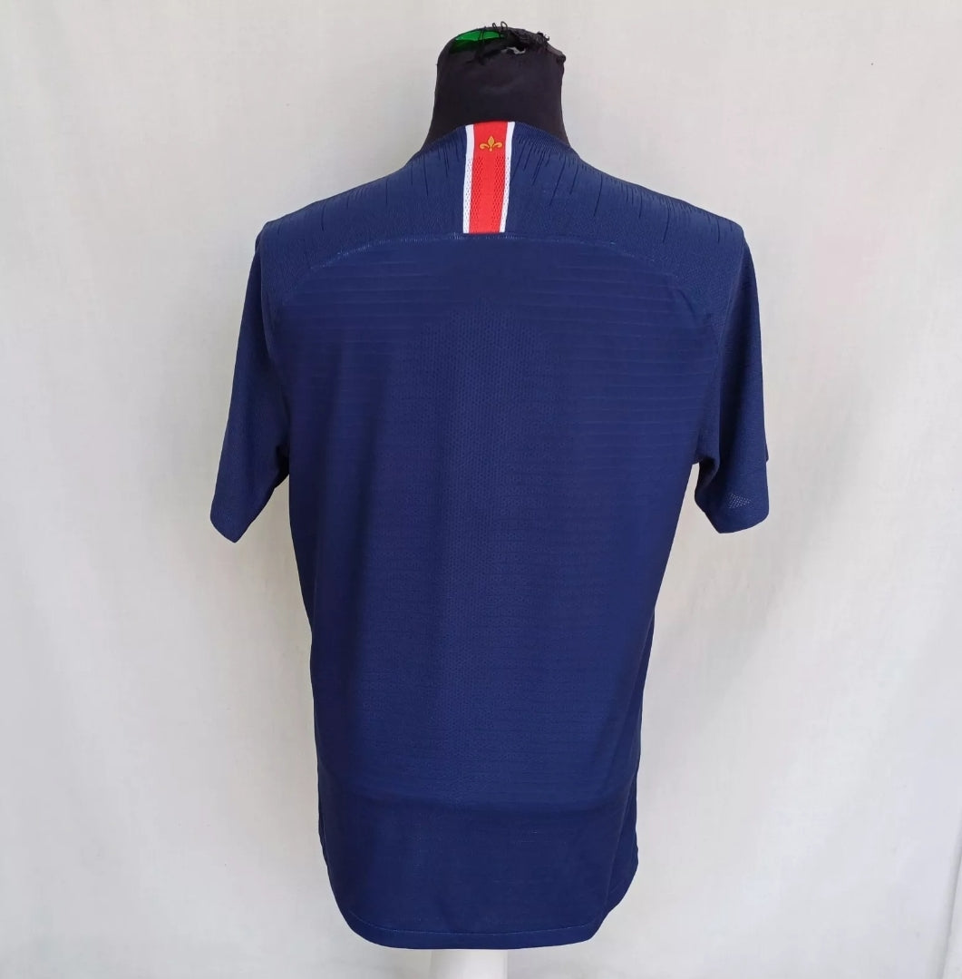Paris Saint Germain PSG 2018/19 Nike Vaporknit Player Issue Shirt Mens M