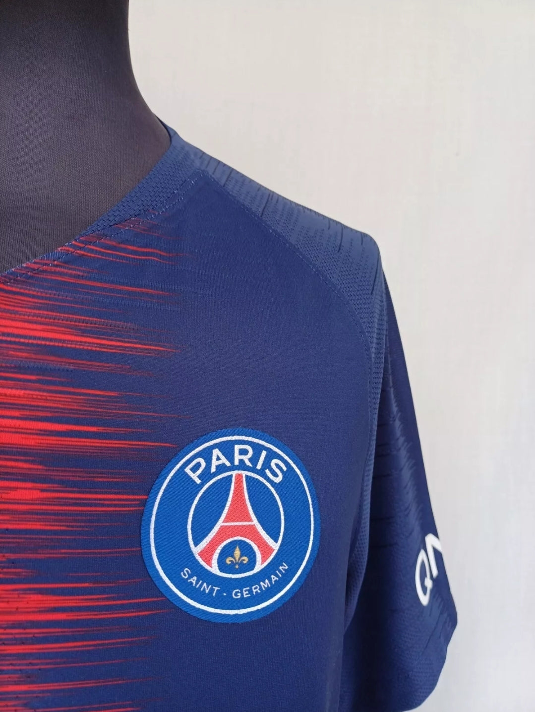 Paris Saint Germain PSG 2018/19 Nike Vaporknit Player Issue Shirt Mens M