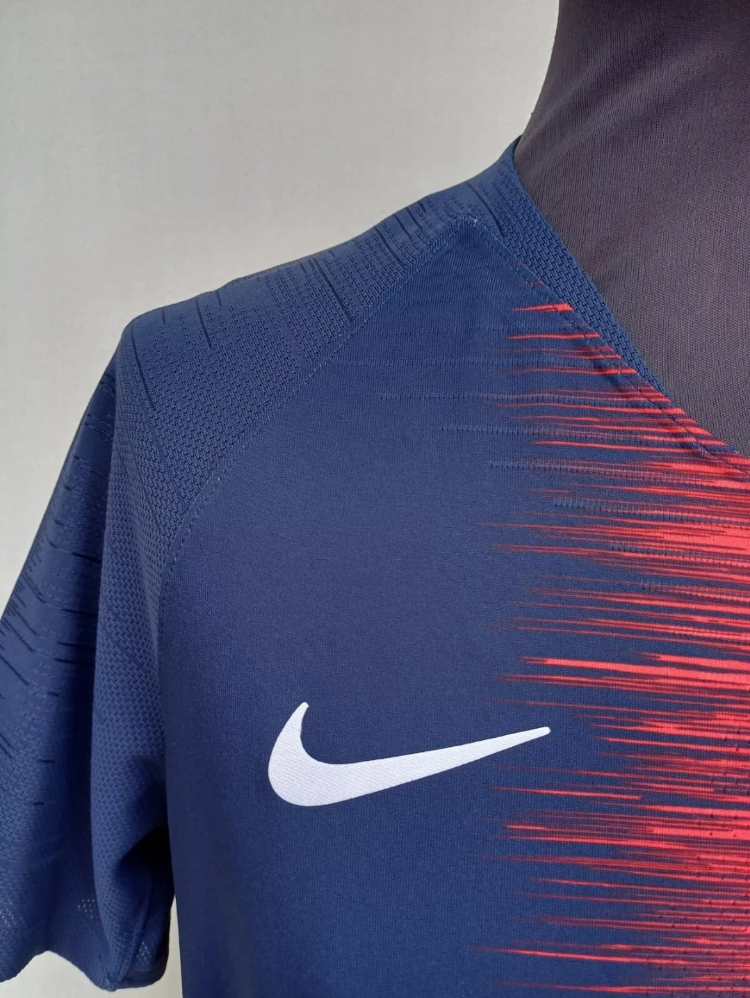 Paris Saint Germain PSG 2018/19 Nike Vaporknit Player Issue Shirt Mens M