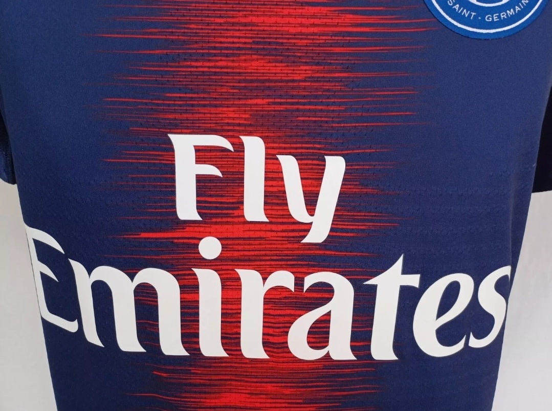 Paris Saint Germain PSG 2018/19 Nike Vaporknit Player Issue Shirt Mens M