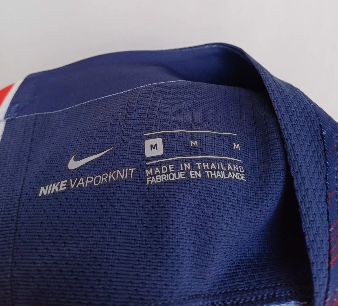 Paris Saint Germain PSG 2018/19 Nike Vaporknit Player Issue Shirt Mens M