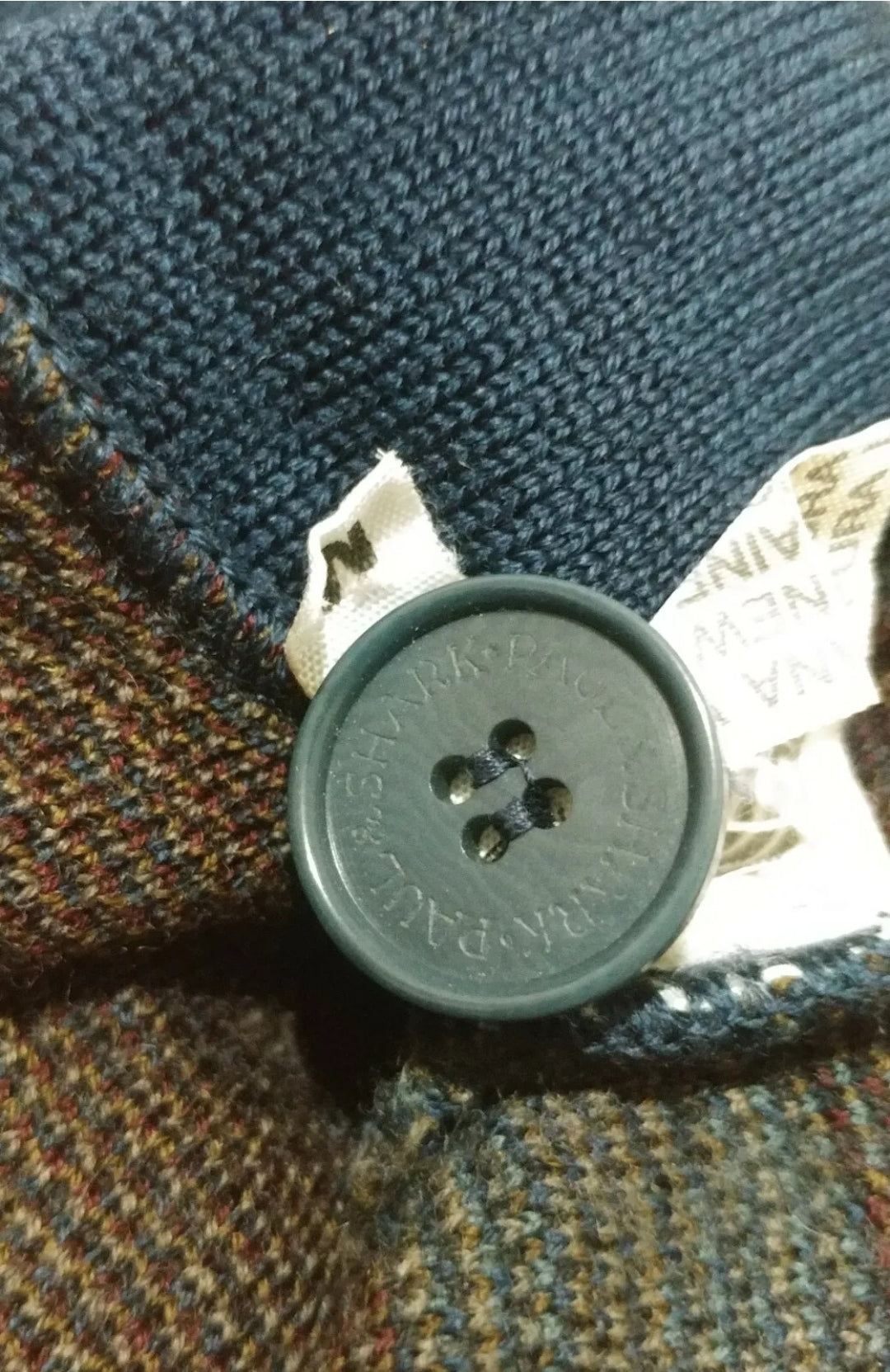 Paul & Shark Yachting Pure wool Button Cardigan Sweater Mens M