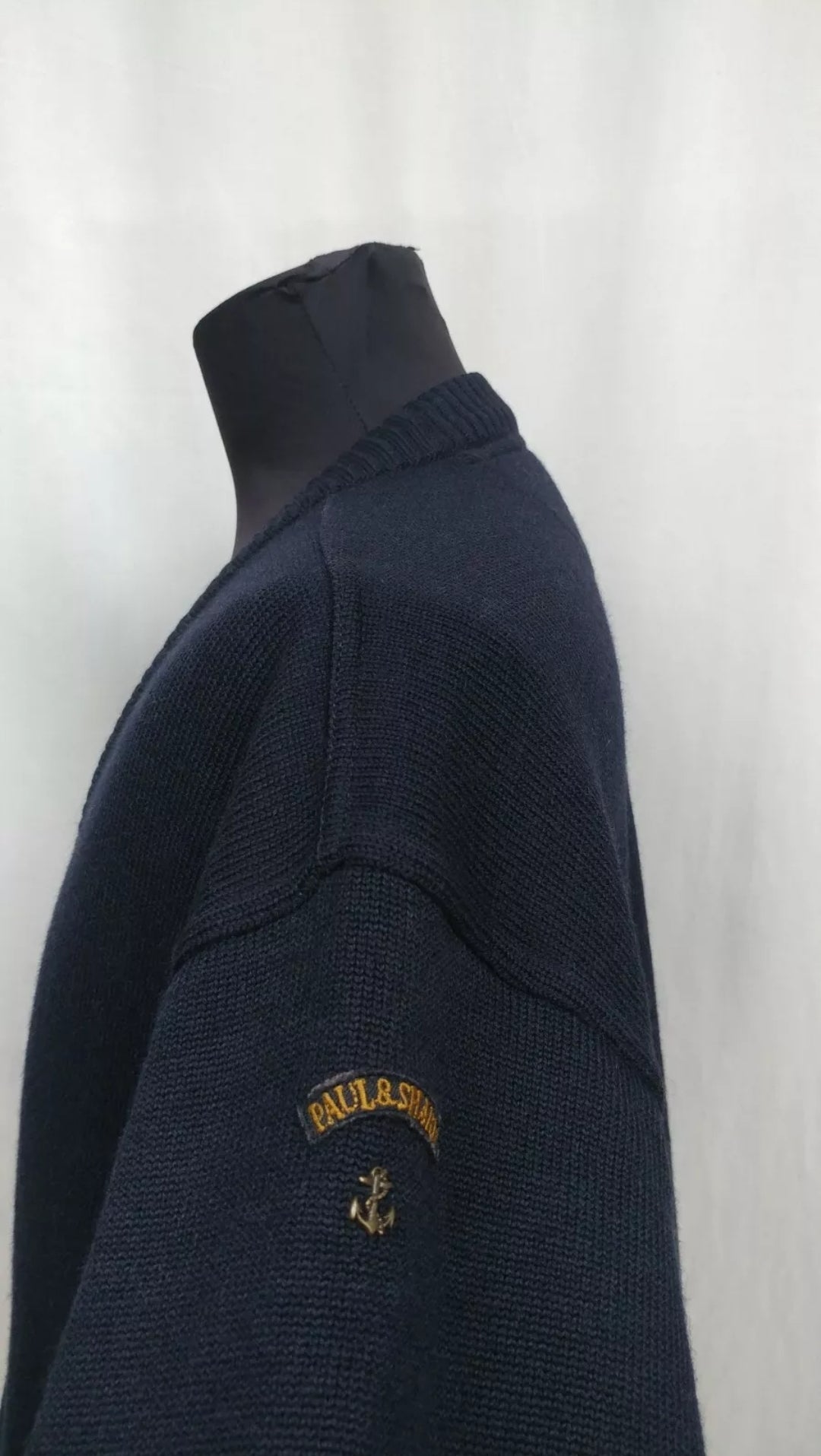 Paul & Shark Yachting Bretagne Pure wool Button Cardigan Sweater Mens L