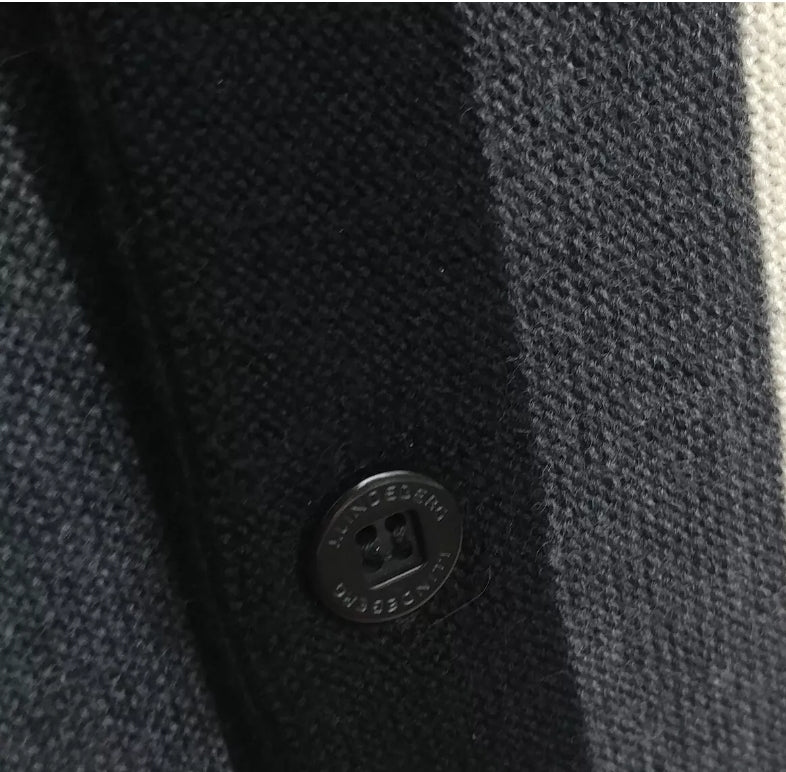 J.Lindeberg 21st Century Merino Wool Sleeveless Button Sweater Vest Mens L