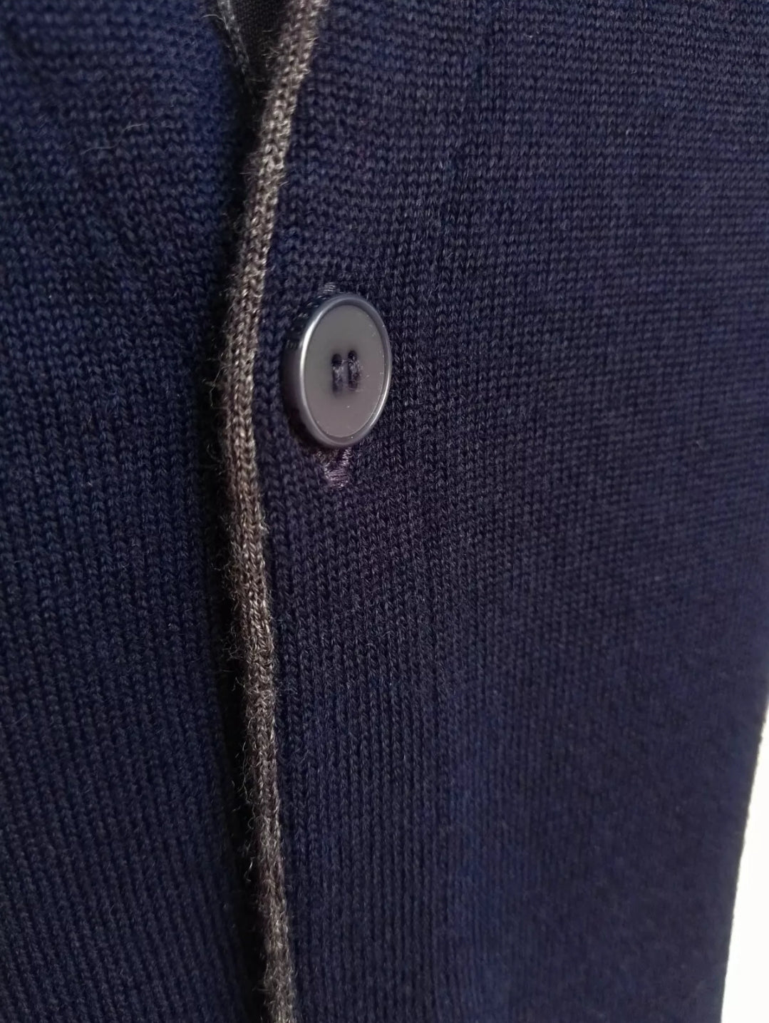 Lacoste Pure Wool Button Cardigan Sweater 6/Mens XL