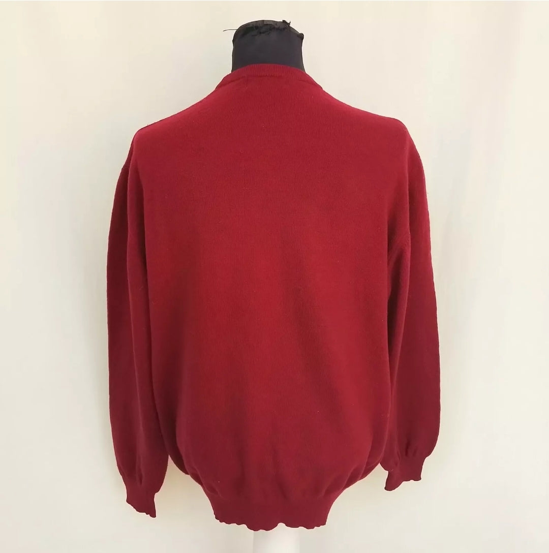 Thomas Burberry Lambswool/Polyamide Sweater 5/Mens L