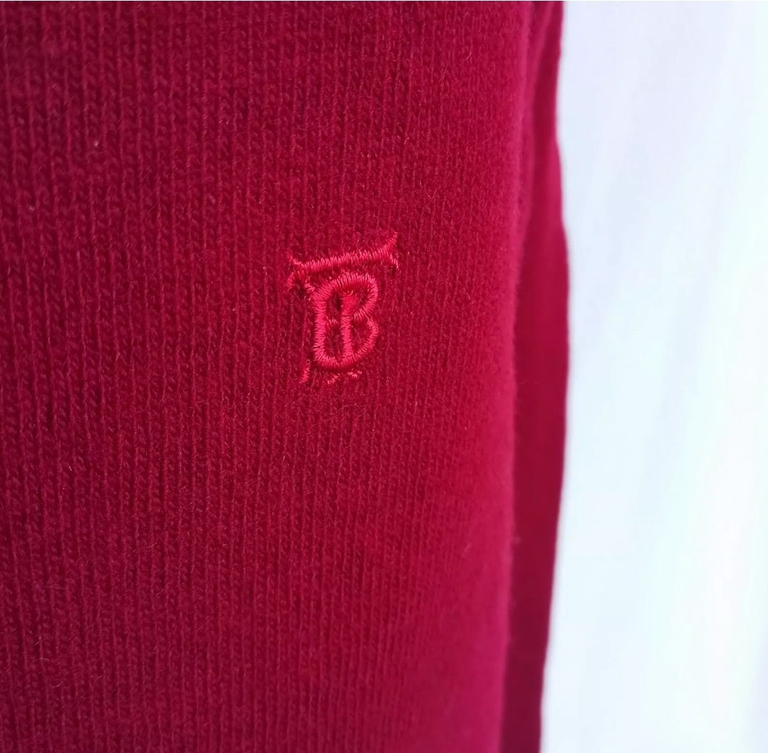 Thomas Burberry Lambswool/Polyamide Sweater 5/Mens L