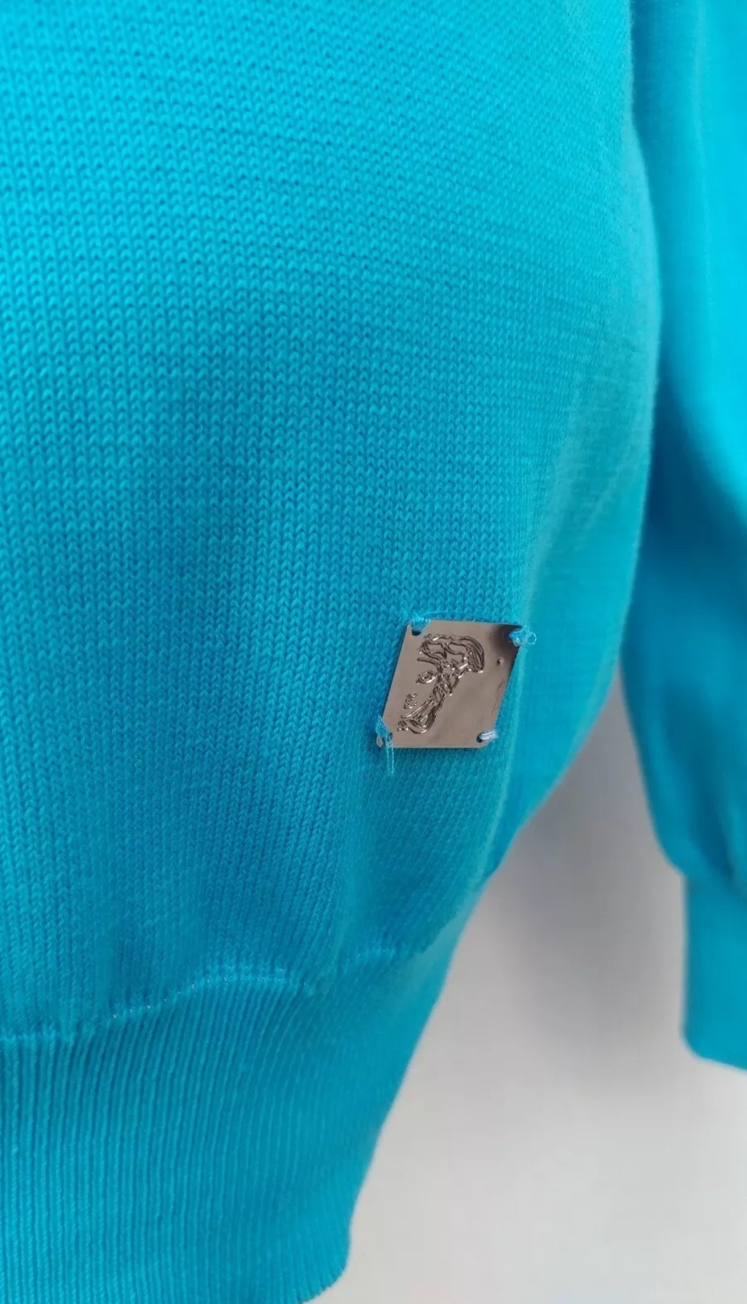 Versace Collection 100% Cotton Pullover Sweater Mens L