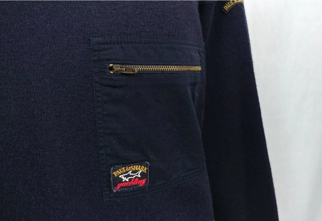 Paul & Shark Yachting Wool Pullover Sweater Mens XL