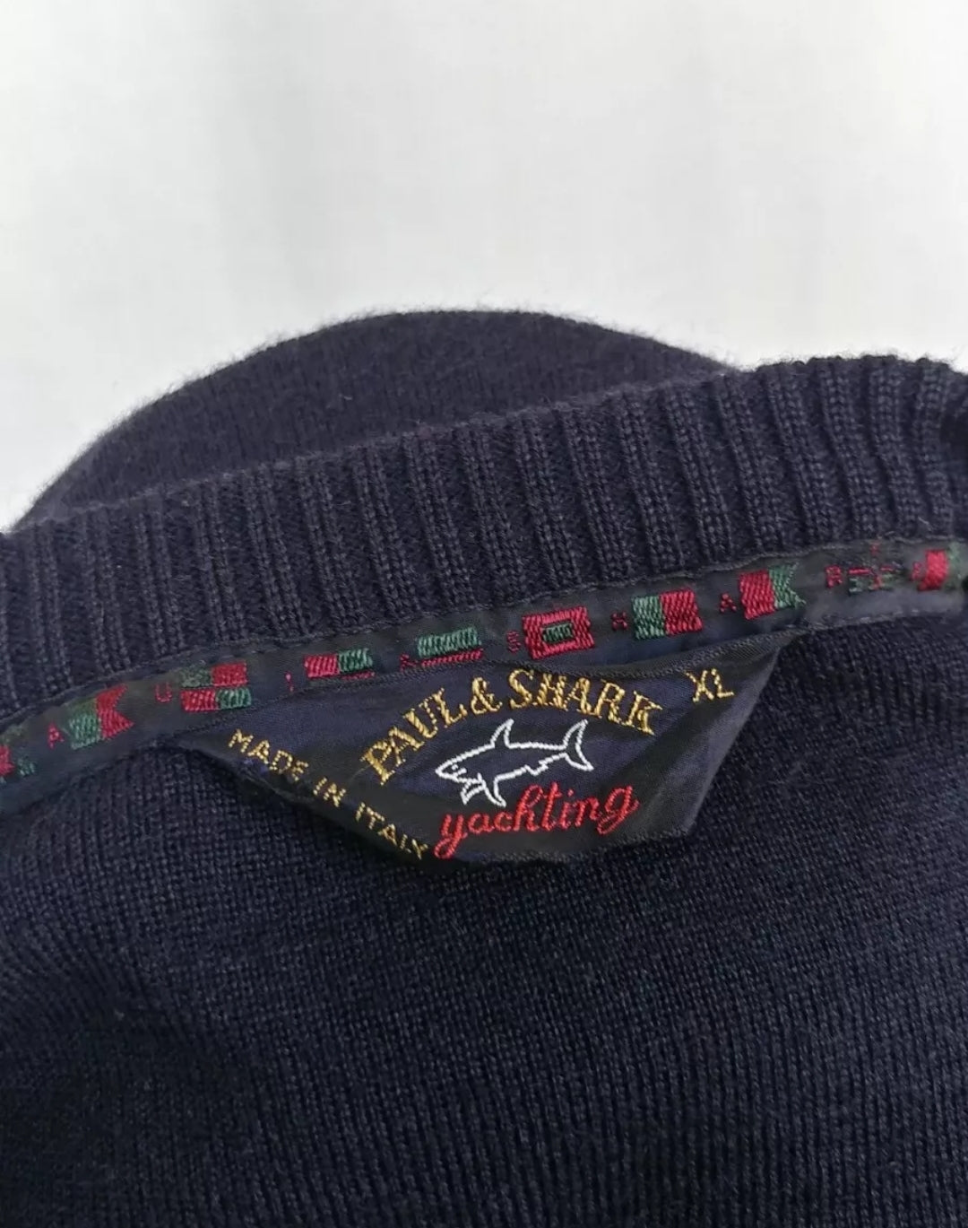 Paul & Shark Yachting Wool Pullover Sweater Mens XL