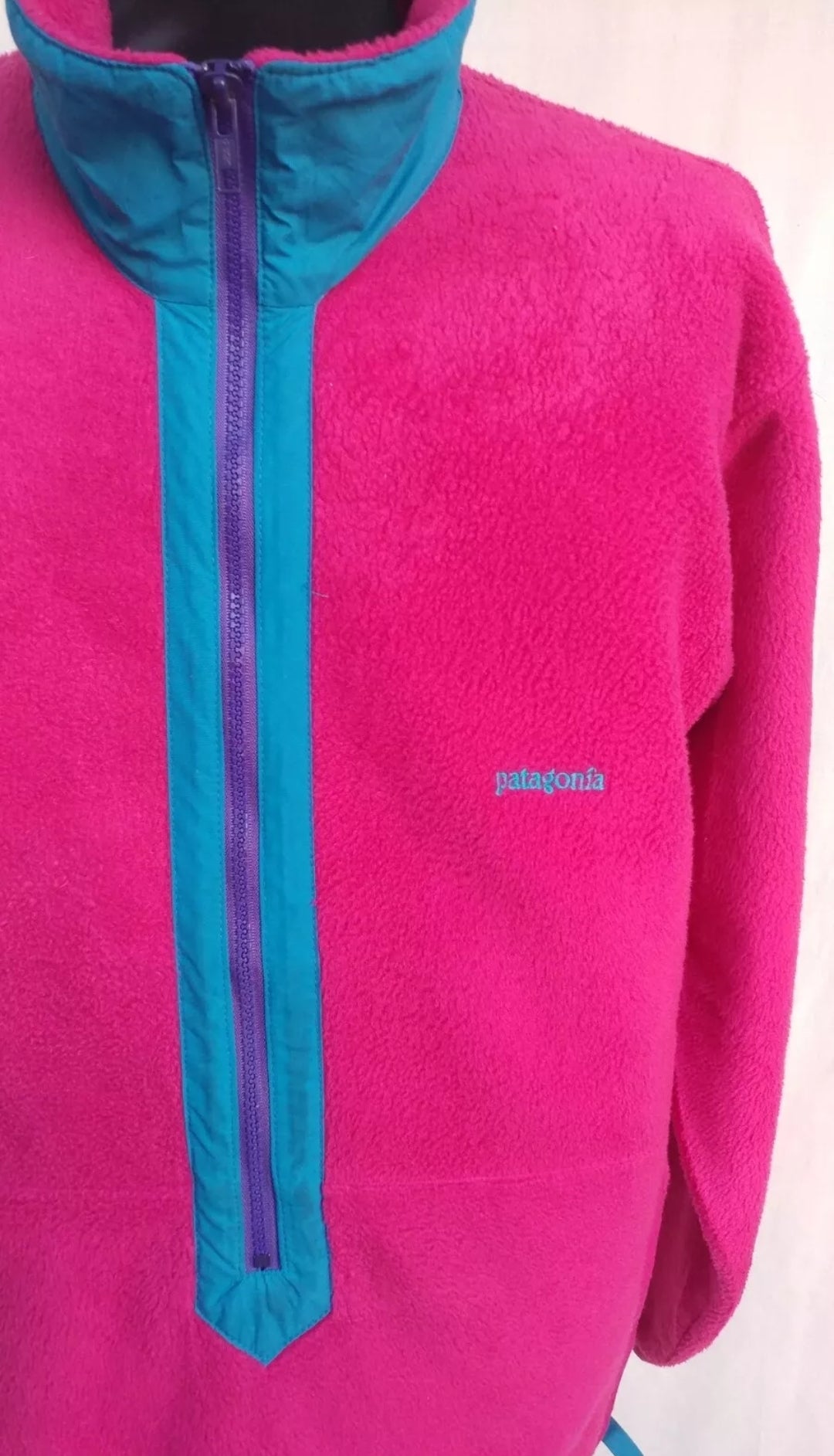Vintage Patagonia Kangaroo Pullover Fleece Jacket Size L