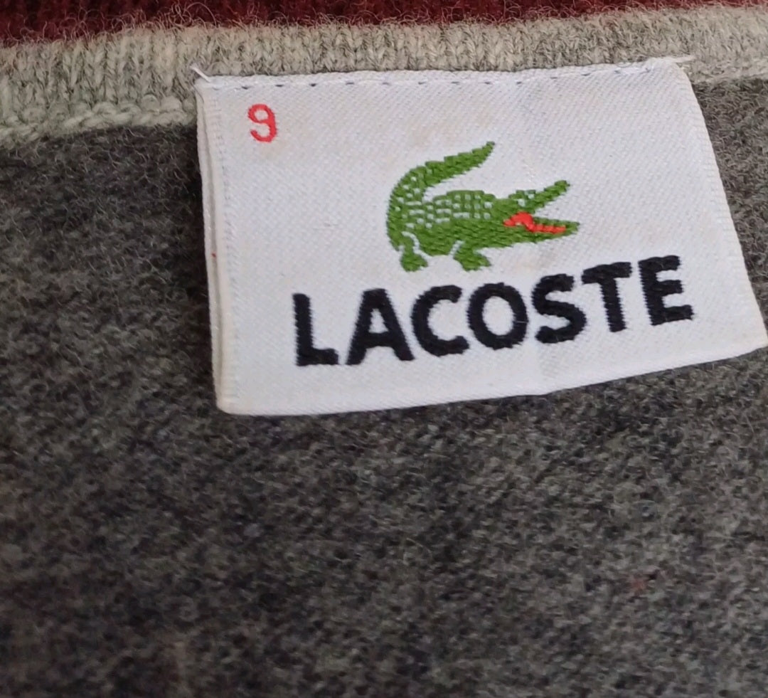 Lacoste Lambswool Vest/Sleeveless Sweater 9/Mens 2XL