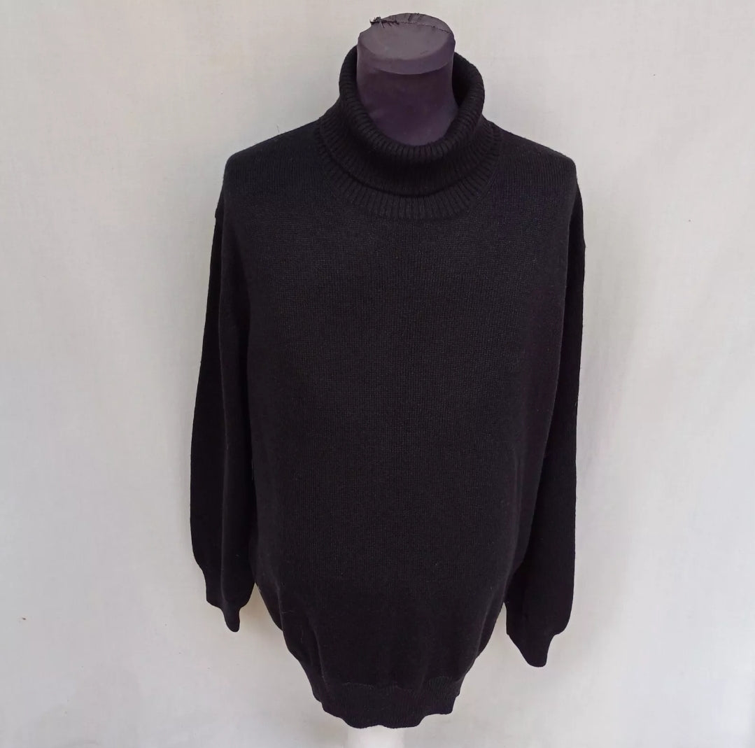 Valentino Jeans Wool/Acrylic Pullover Sweater 56/Mens 2XL