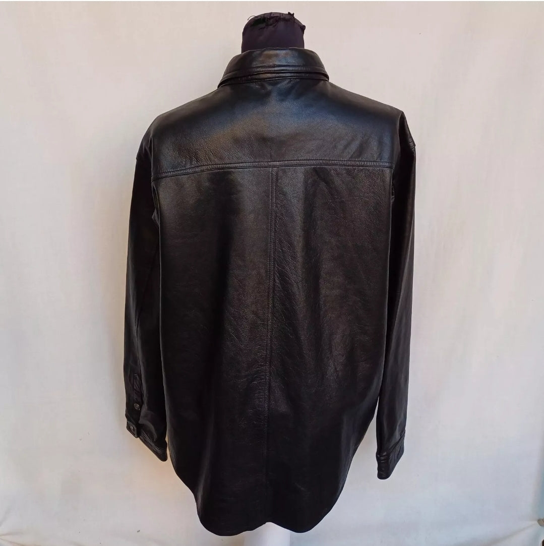 Harley Davidson Snap Lined Motorcycle Real Leather Jacket Mens XL