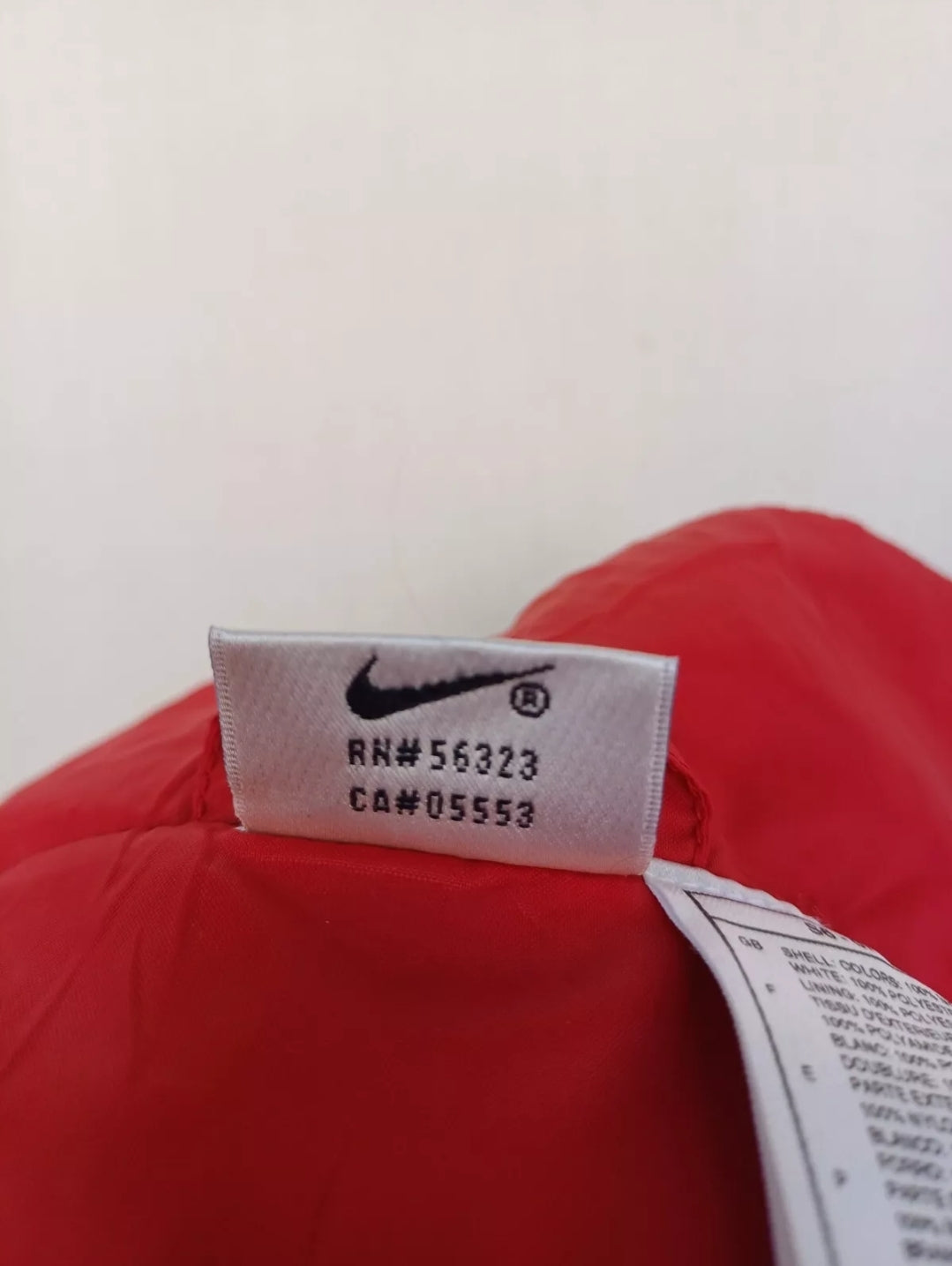 Vintage Nike Nylon Spellout Lightweight Jacket Mens XL
