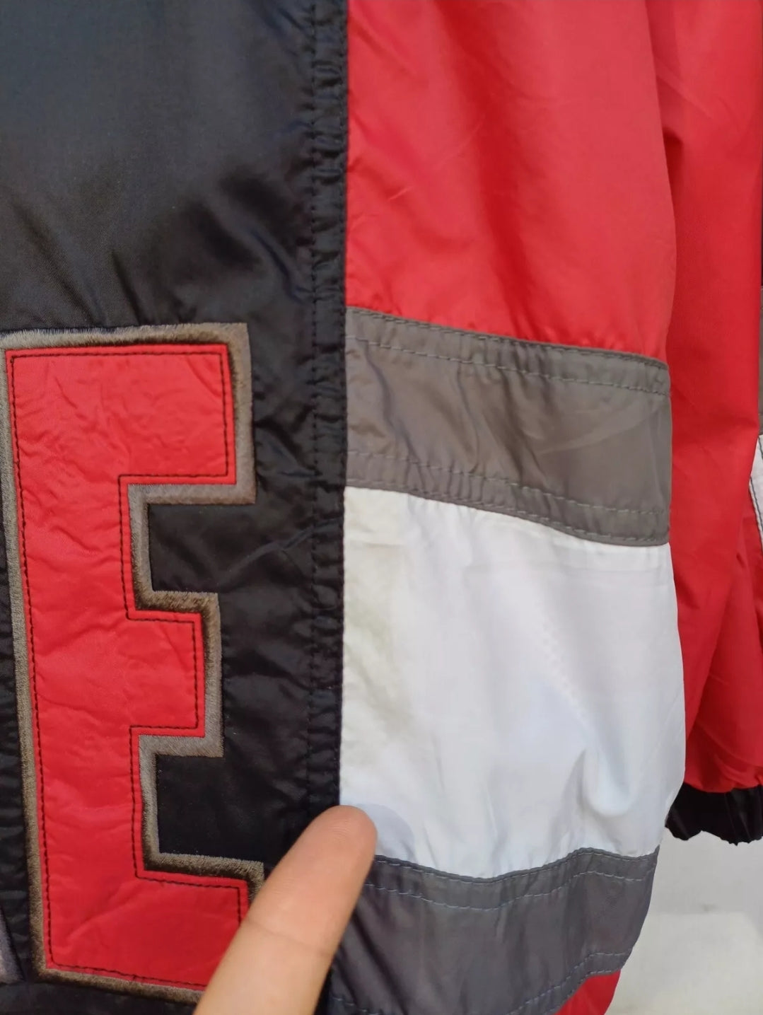 Vintage Nike Nylon Spellout Lightweight Jacket Mens XL