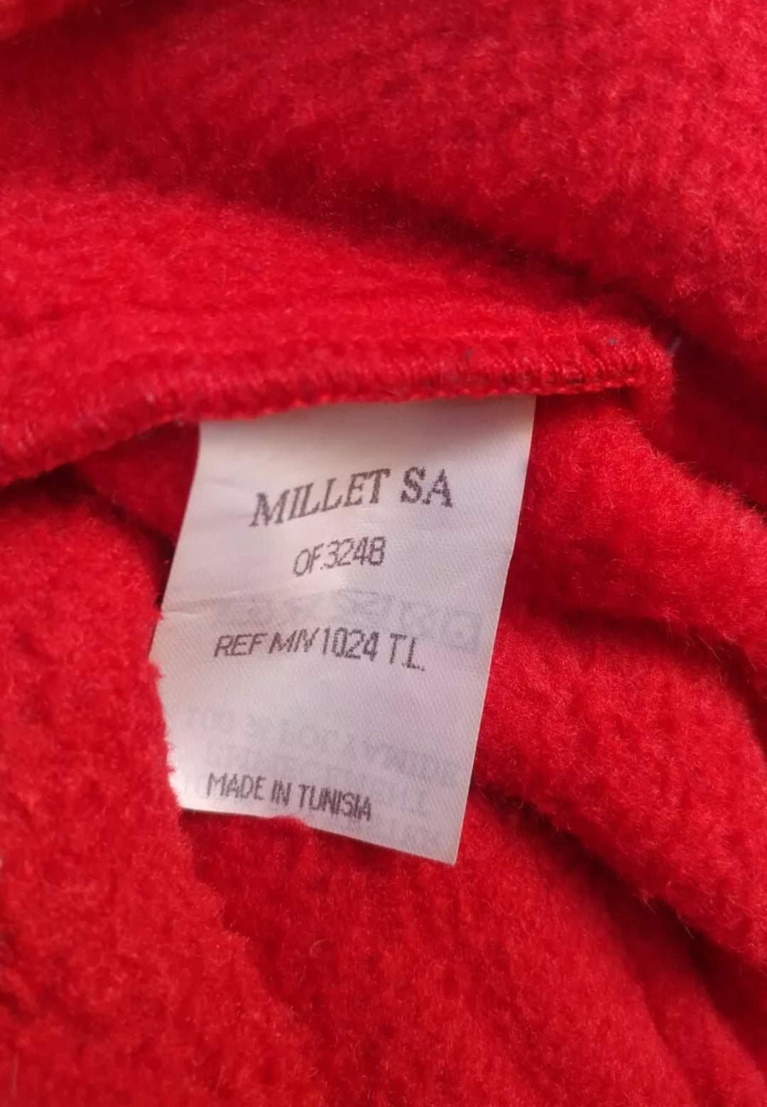 Millet Polartec Full Zip Fleece Jacket Mens L