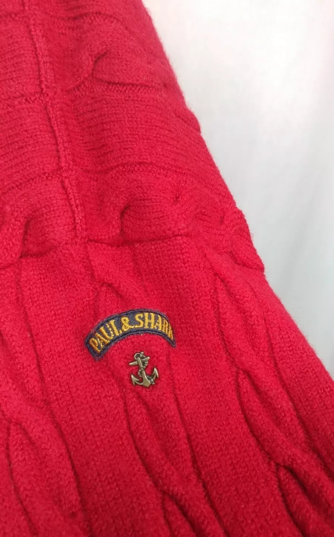 Paul & Shark Yachting Bretagne Wool Knit Sweater Mens 3XL