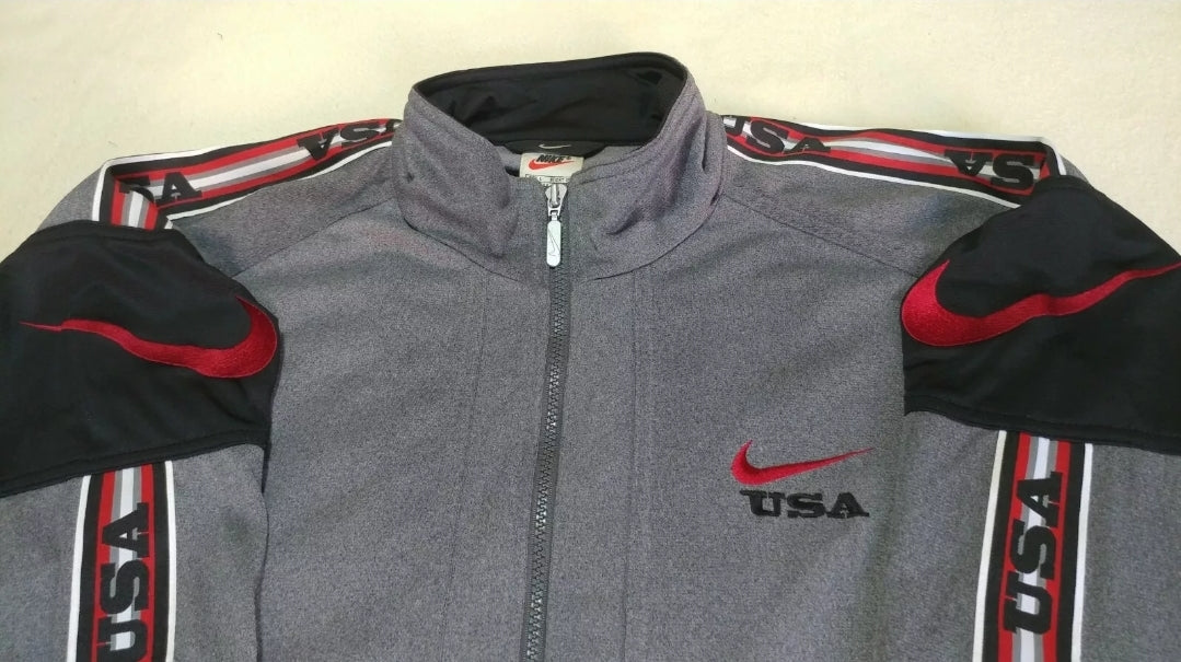 Vintage USA Nike Full Track Suit Jacket & Pants Mens L