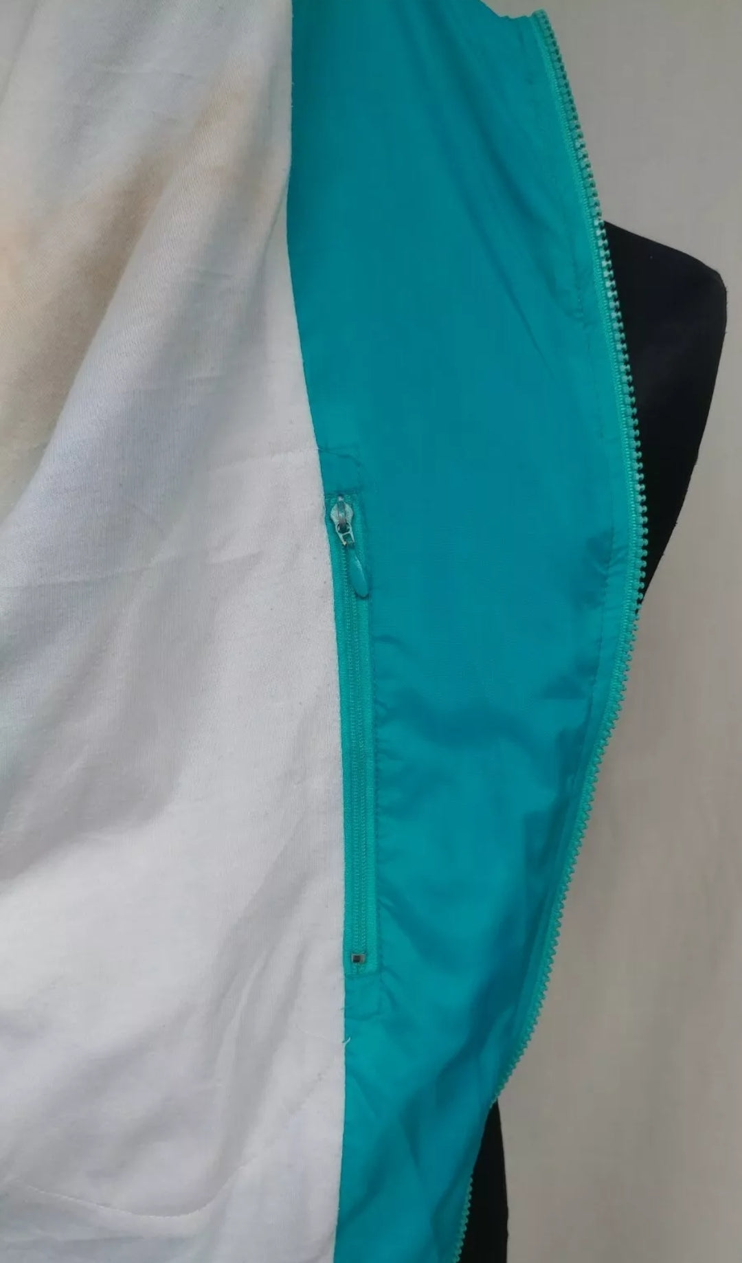 Vintage Nike Big Logo Windbreaker Track Top Jacket Mens L