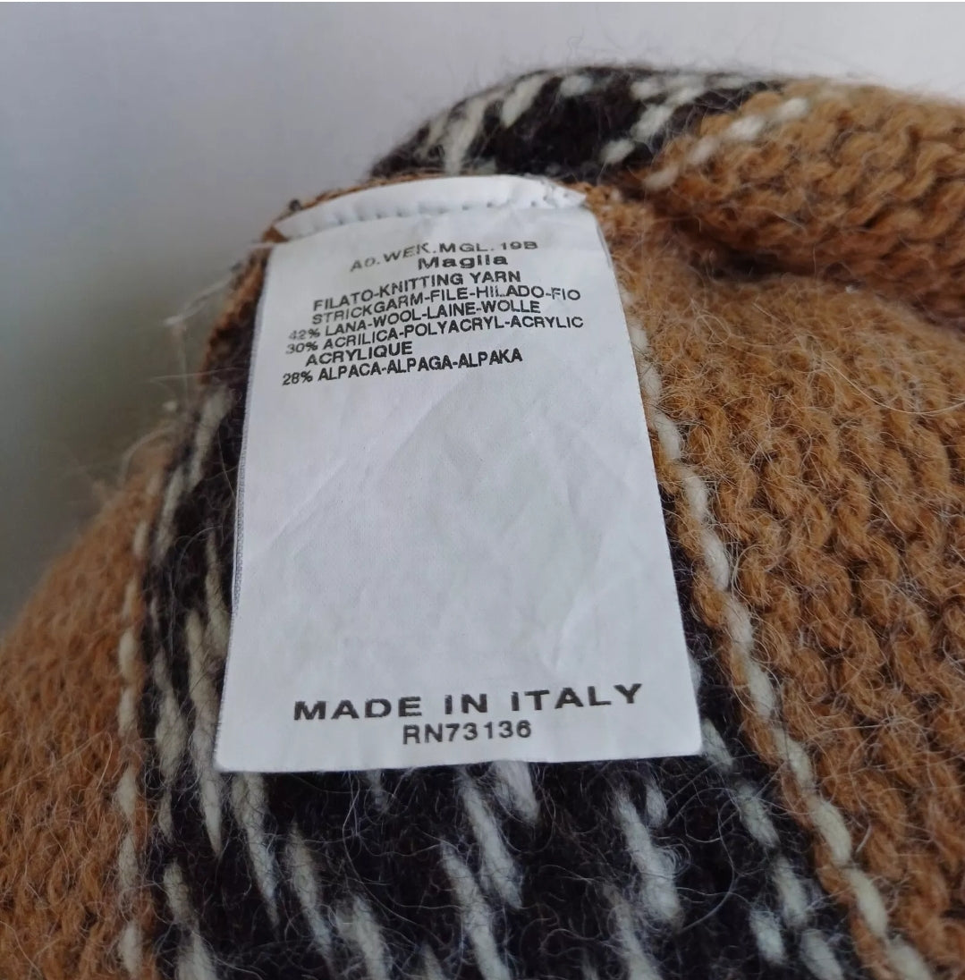 Max Mara Weekend Womens Wool/Alpaca Knit Pullover Sweater Size L