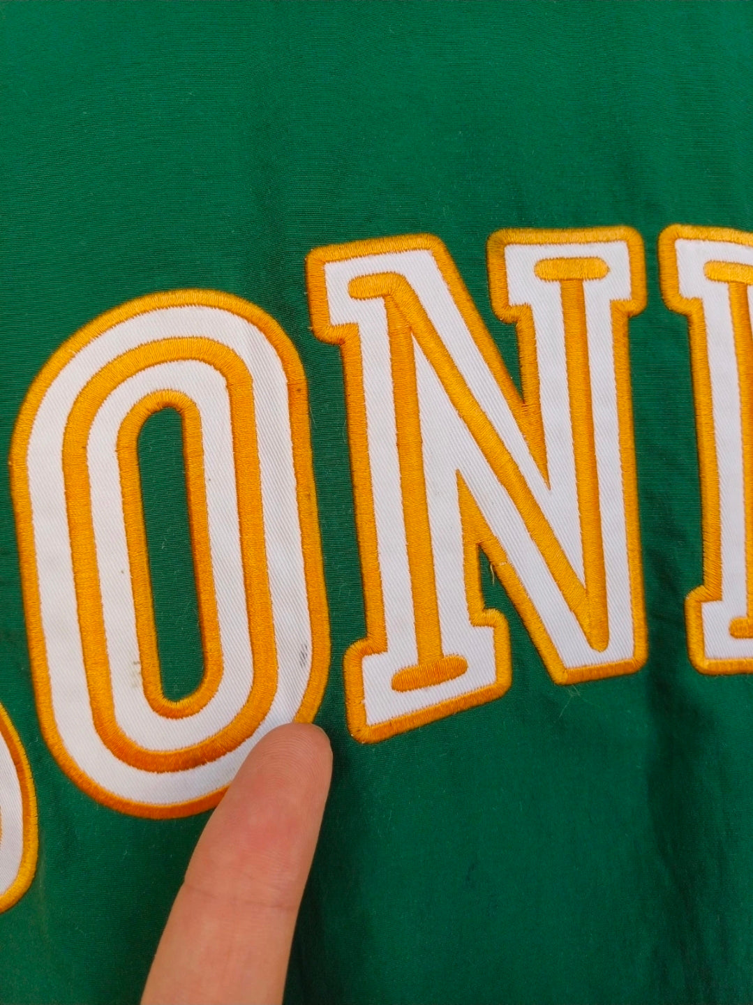 Vintage Seattle SuperSonics NBA Exclusive Collection Full Zip Jacket Mens L