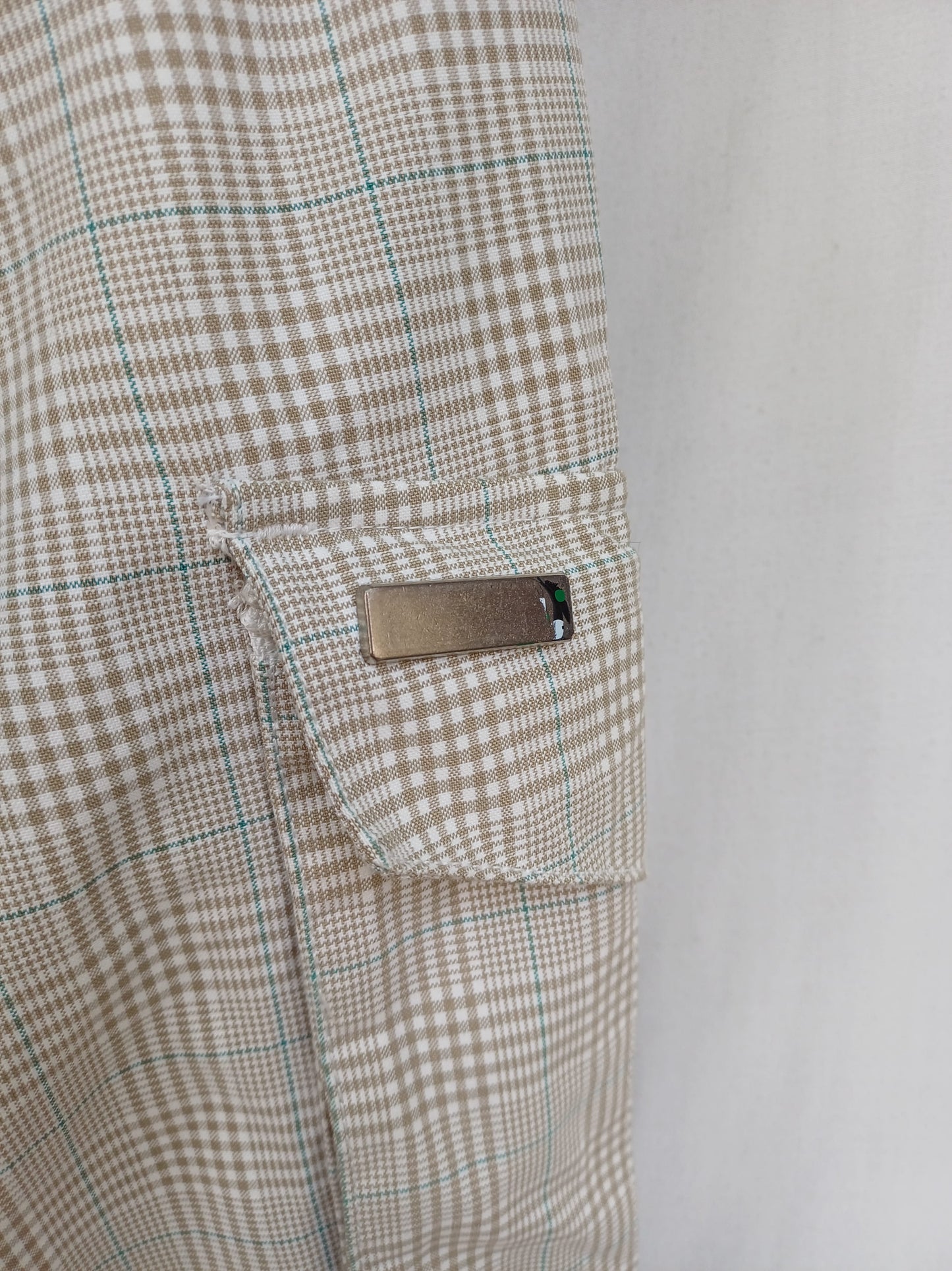 Burton Plaid Snowboard Ski Pants Mens L Oversized