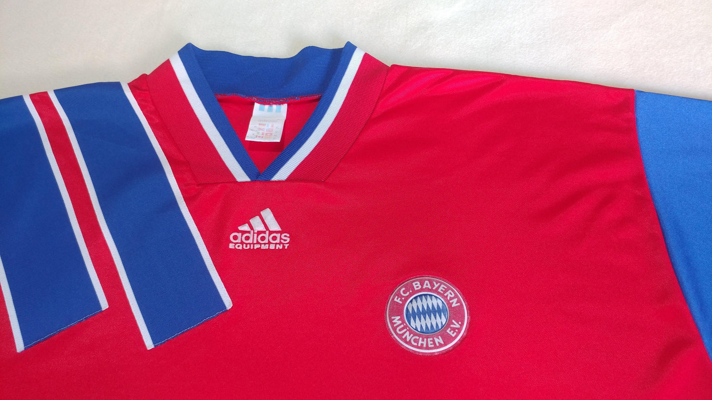 Bayern Munich 1993/1995 Home Adidas Football Shirt Mens XL
