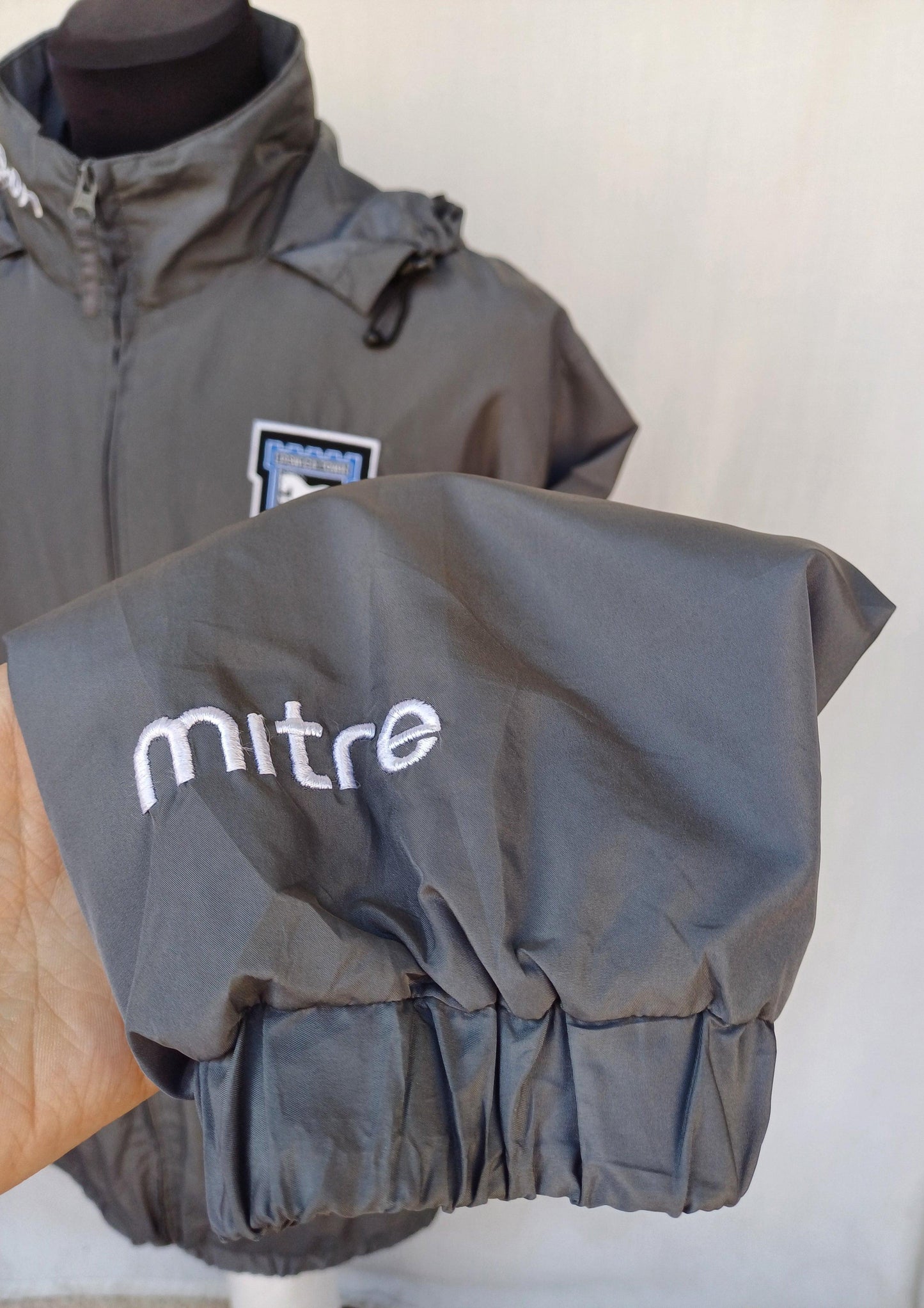 Ipswich Town 2007/2008 Mitre Rain Training Top Jacket Mens L