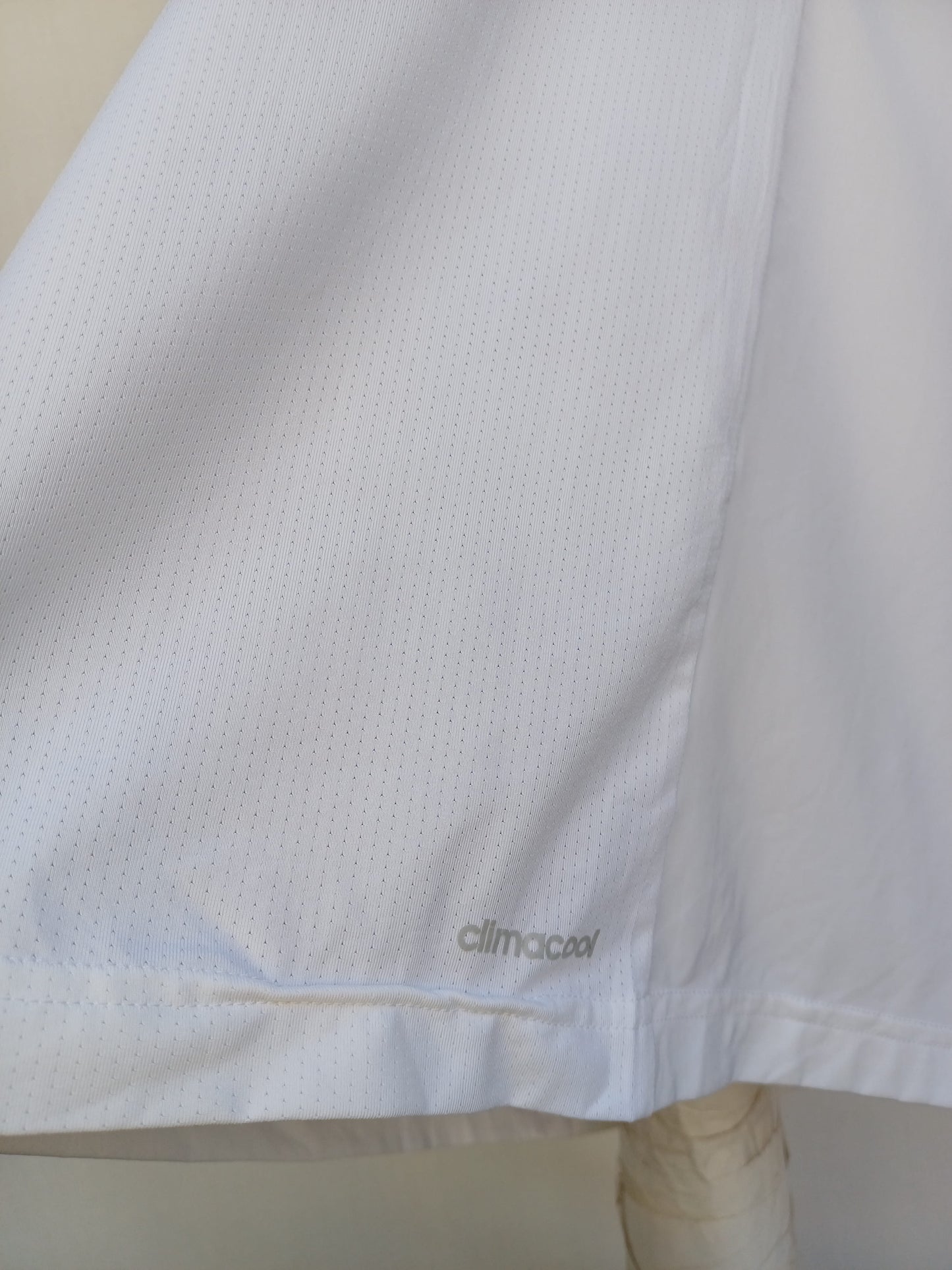 Adidas Barricade Polo zip Tennis Shirt Mens XL