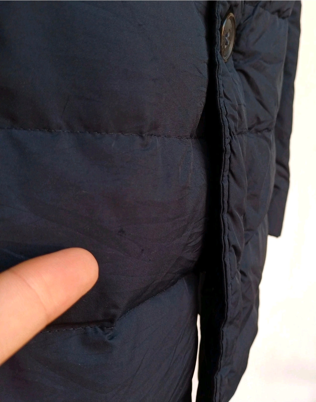 Herno Polar-Tech Mens Zip/Button/Snap Quilted Down Puffer Jacket Size EU 52