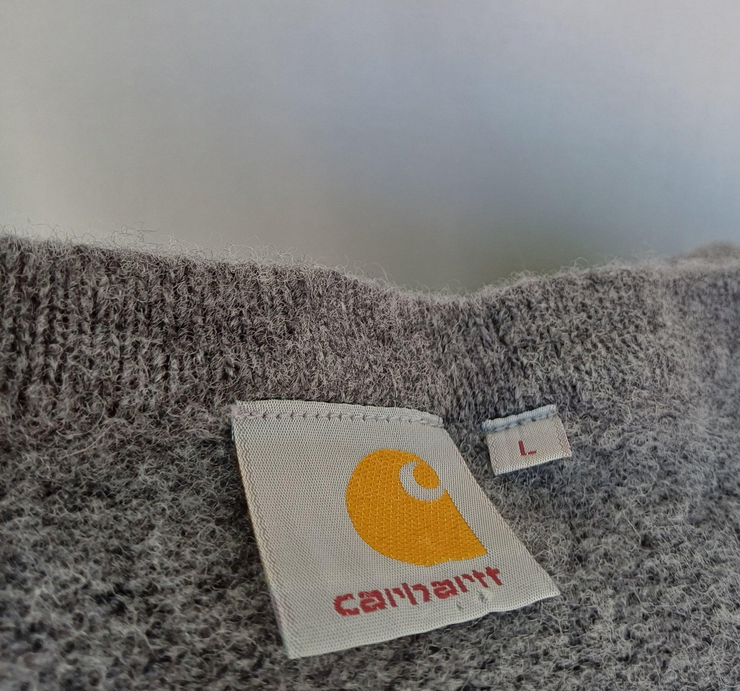 Carhartt WIP Pearson Wool Crew Neck Pullover Sweater Mens L