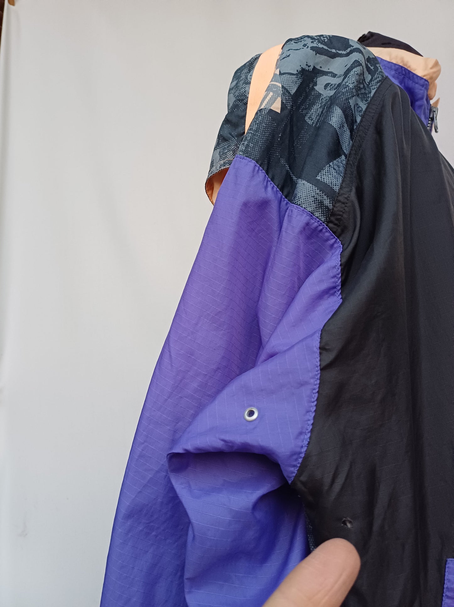 Vintage 90s Nike Maximal Power Windbreaker Track Top Jacket Mens L