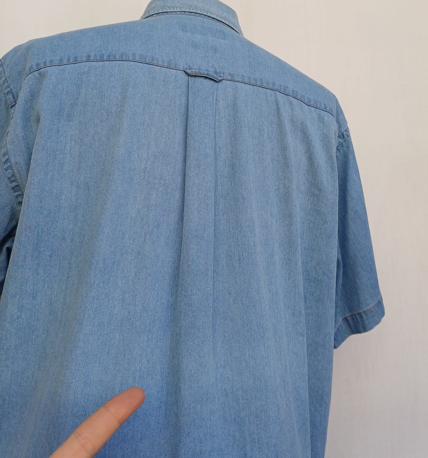 Vintage Polo Ralph Lauren Denim Button Down shirt Mens L