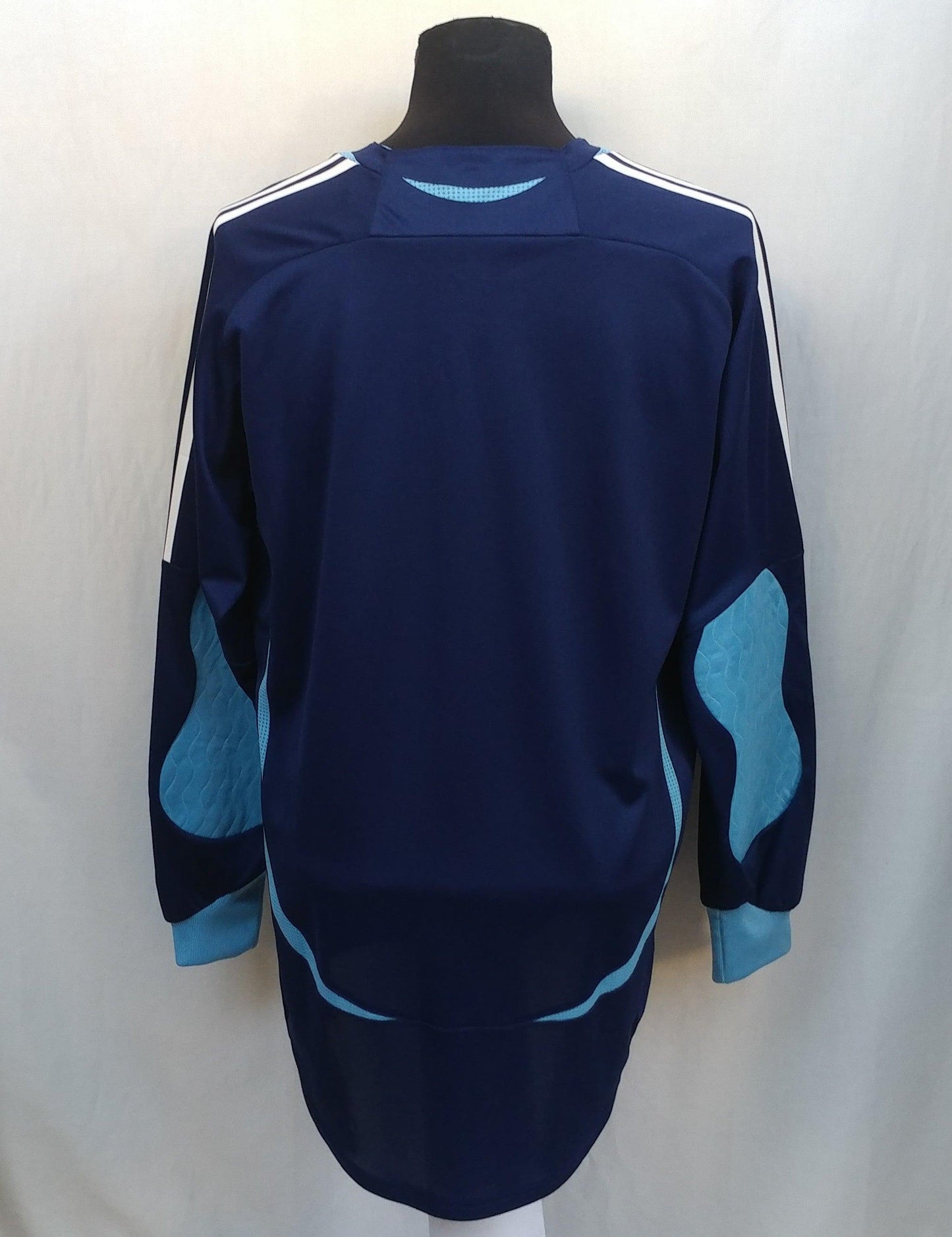 قميص حارس مرمى الدنمارك 2006/2008 Adidas Formotion للرجال مقاس M