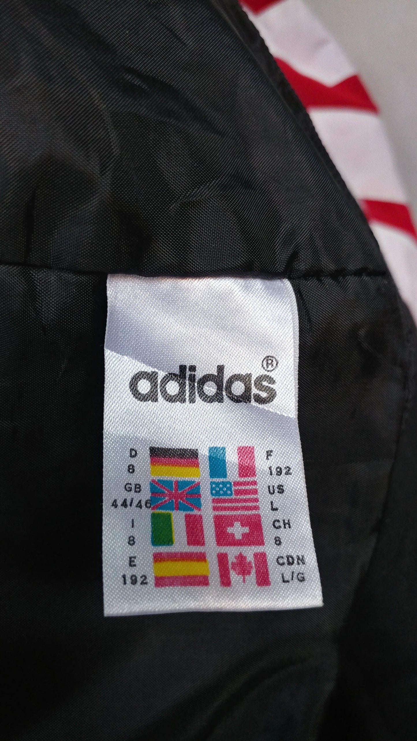 Standard De Liege 90s Adidas Padded Bench Coat Mens L