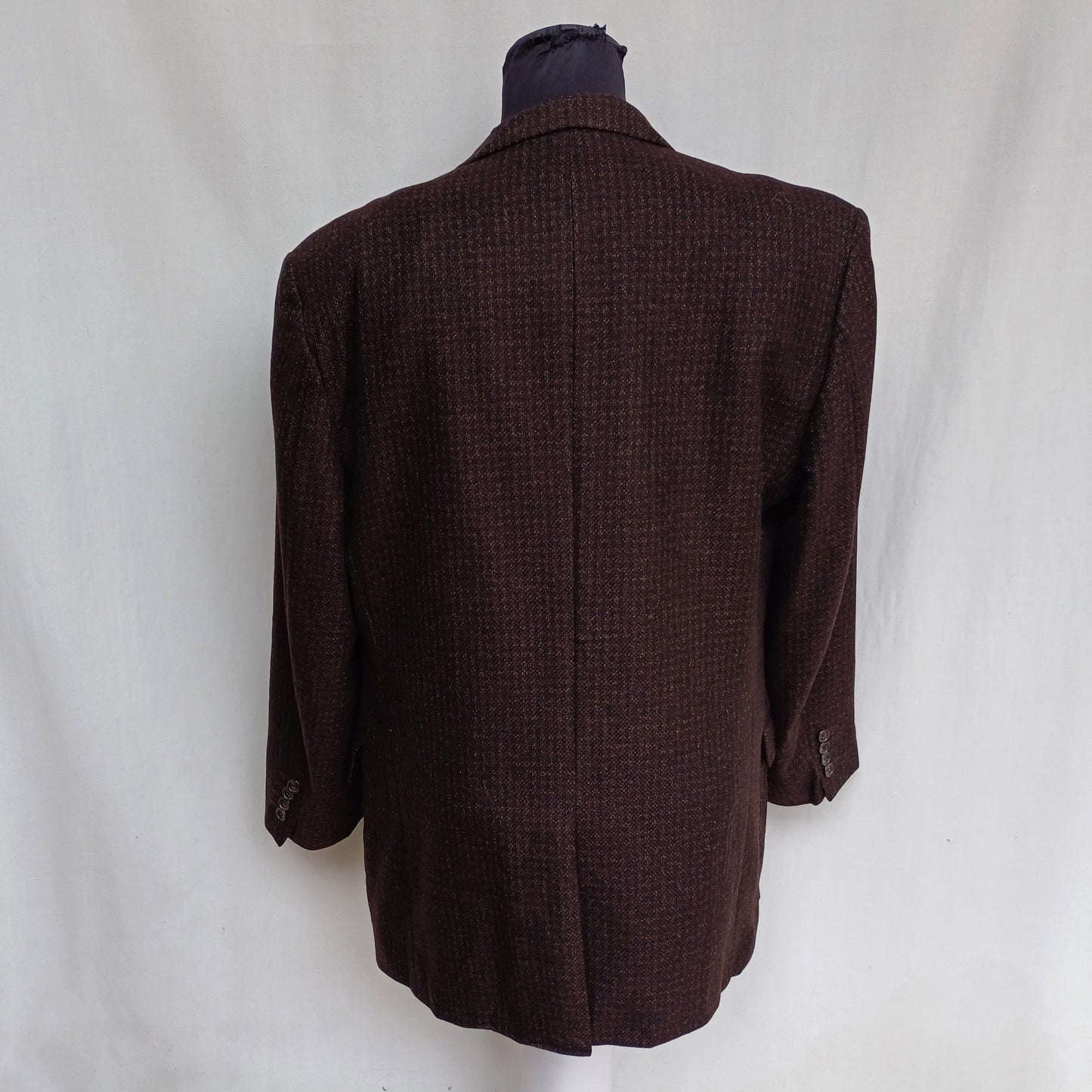 Givenchy Men Wool Tweed Blazer Jacket Size 52