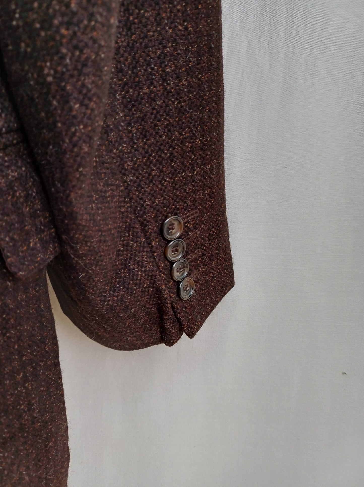 Givenchy Men Wool Tweed Blazer Jacket Size 52