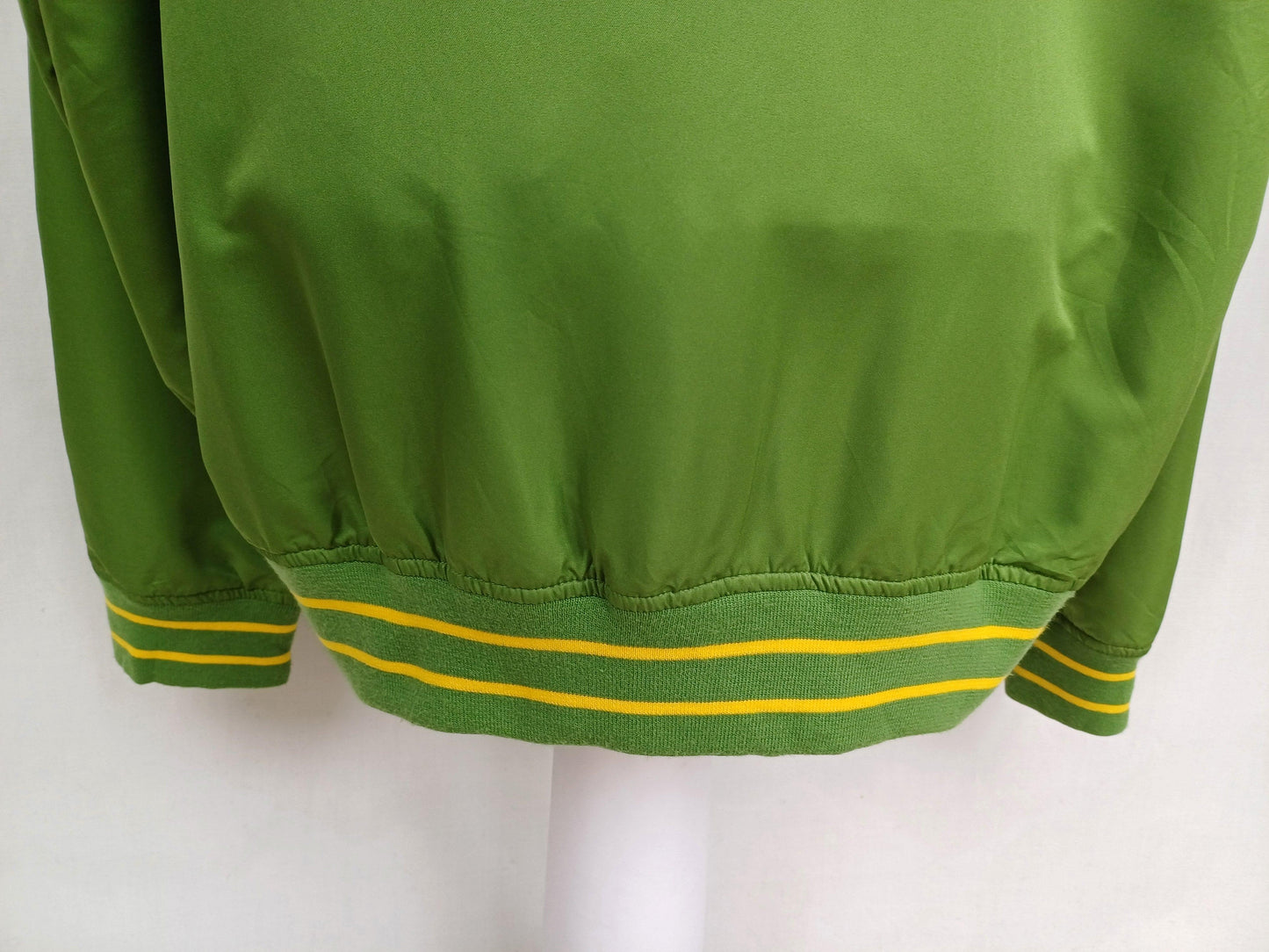 سترة رجالي من John Deere Team Zip/Snap Varsity مقاس 3XL