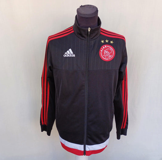 Ajax Amsterdam 2015/2016 Adidas Track Top Jacket Mens S