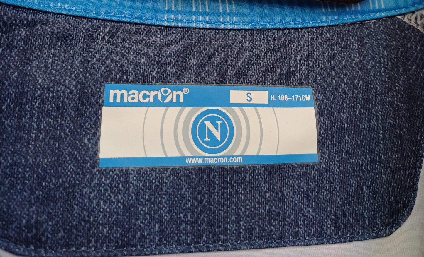 Napoli Italy 2014/2015 Macron Away Shirt Mens S