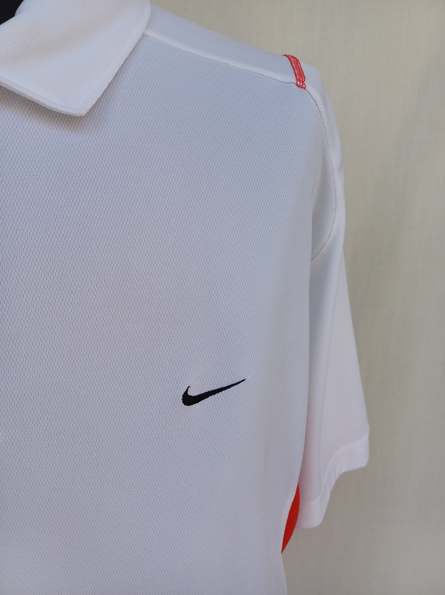 Vintage Nike Polo zip Tennis Shirt Mens XL