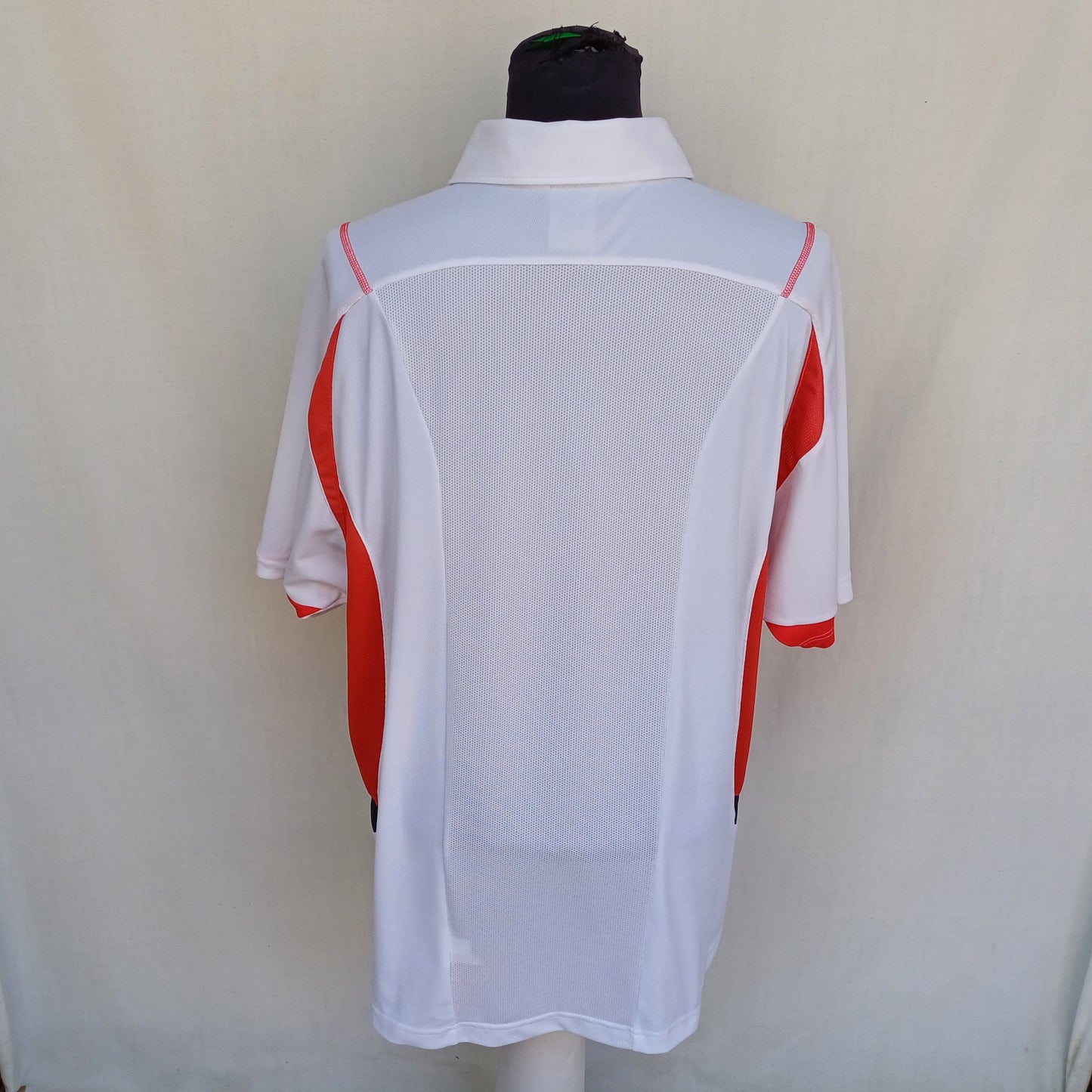 Vintage Nike Polo zip Tennis Shirt Mens XL