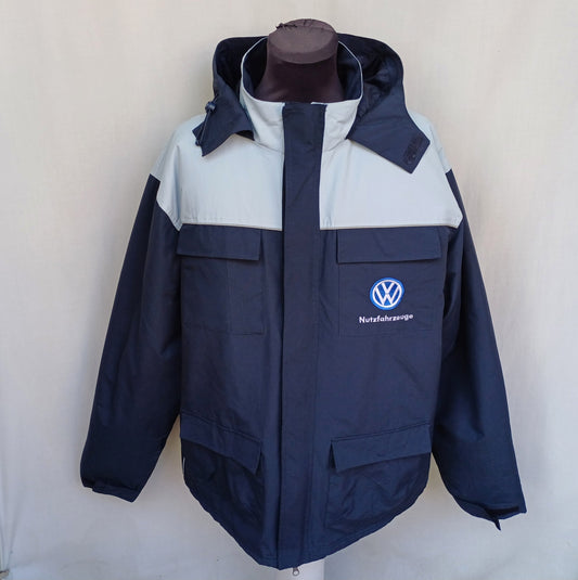 Volkswagen Full Zip Hooded Jacket Mens 2XL